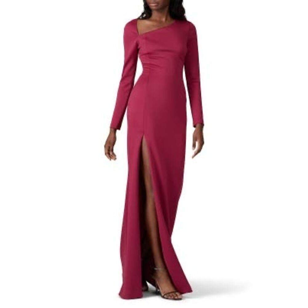 Black Halo Eve Akasha‎ Gown in Raspberry Size 6